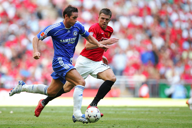 Michael Carrick and Frank Lampard